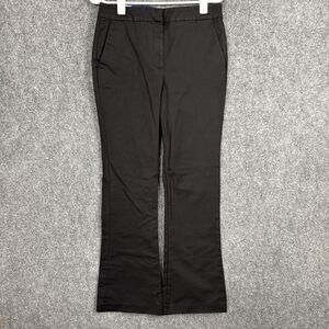 Boden Pants Womens Size 8 Black Bootcut Slacks Work Casual Capsule Staple